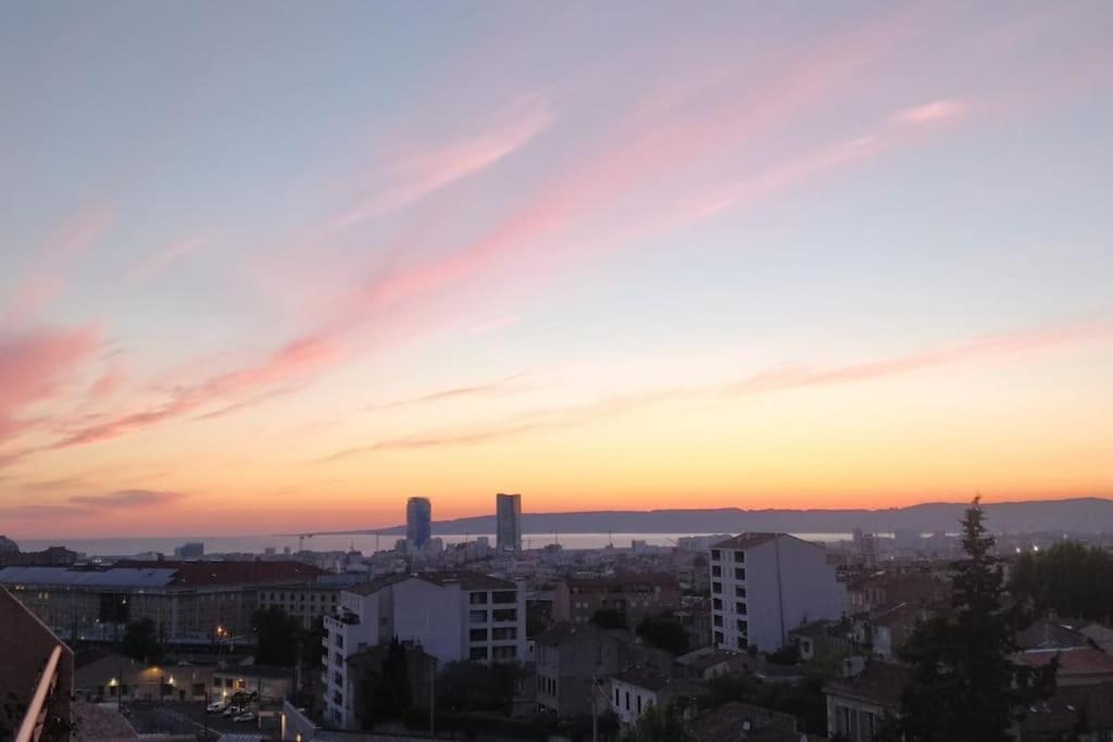 Apartament T3 Le Designer 4E-Terrasse-Climatisation & Netflix Marsylia Zewnętrze zdjęcie